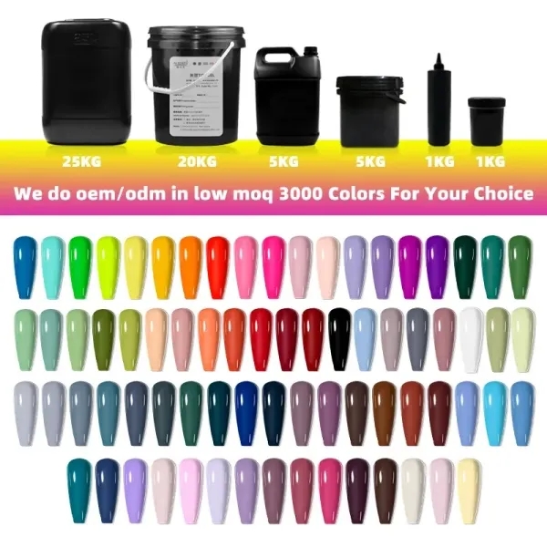 New Bottles Colors Gel Polish Bulk