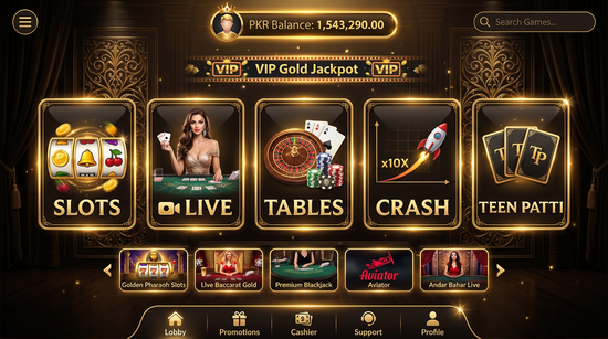 Main screen of S92Game casino page for PK players